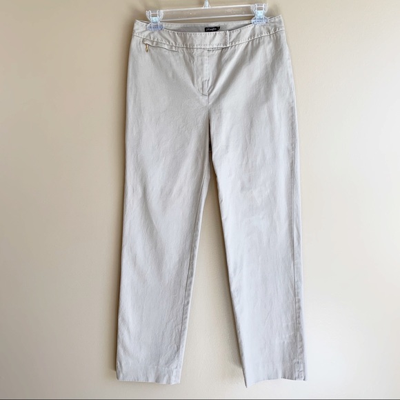 J. McLaughlin Pants - J. McLaughlin khaki pants chinos high rise waist 6